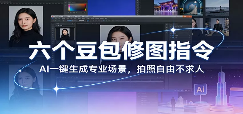 六个豆包修图指令:AI 一键生成专业场景,拍照自由不求人 六个豆包修图指令:AI 一键生成专业场景,拍照自由不求人