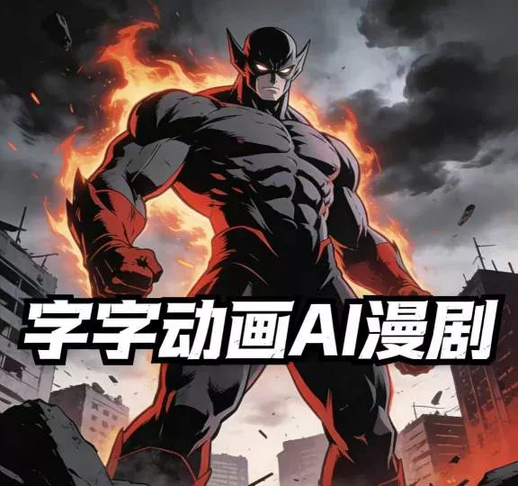 字字动画AI漫剧2026年第1期系统课程,小白看完就能学会实操的漫剧课,单人月收1-3W