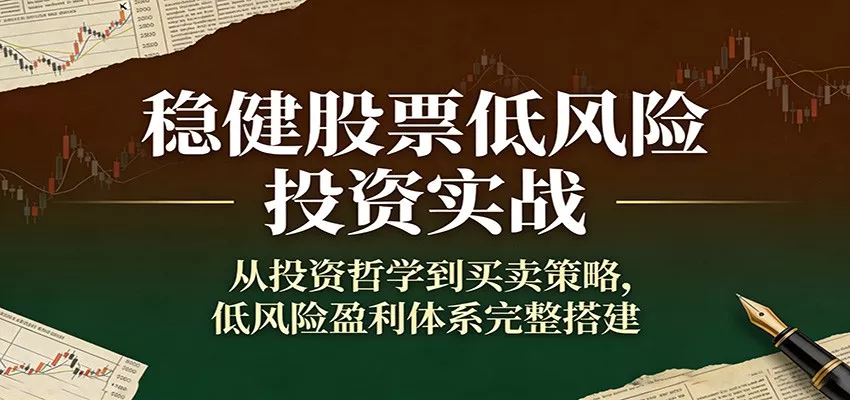 稳健股票低风险投资实战:从投资哲学到买卖策略,低风险盈利体系完整搭建 稳健股票低风险投资实战:从投资哲学到买卖策略,低风险盈利体系完整搭建