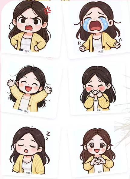 一张照片秒变多种表情包，三步就能拥有专属表情包库，零门槛玩转社交新玩法【文档】