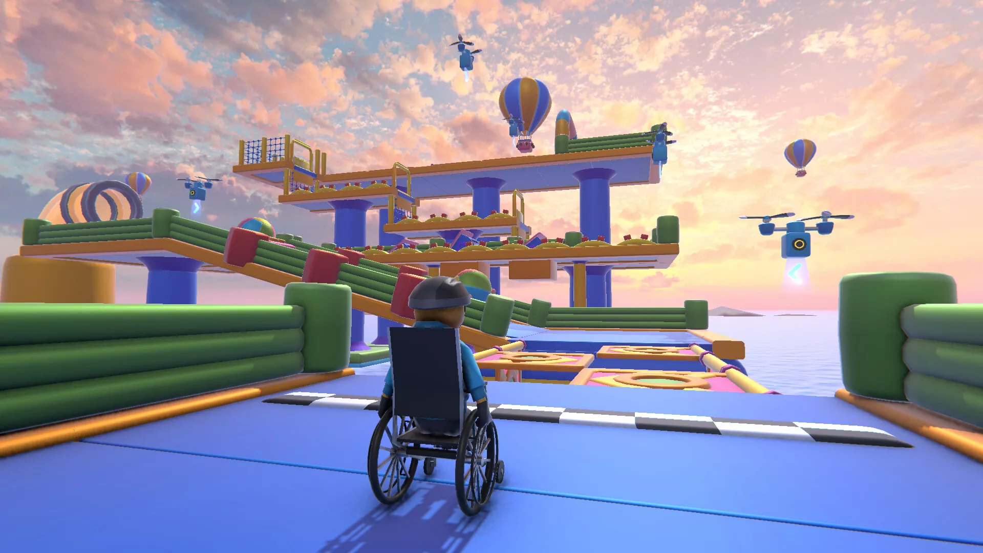 《轮椅模拟器》中文版 《轮椅模拟器》中文版