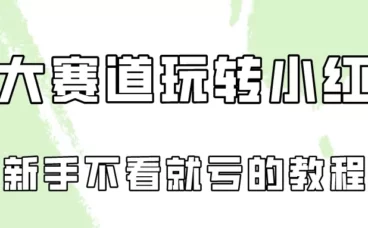 月入6000的小红书广告账号(6个赛道实操解析!新人不看就亏的保姆级教程)